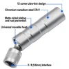 Socket Wrench Magnetic 12 Angle Repairing Removal Tool Thin Wall 3/8" Drive Sockets for 14/16mm Spark Plug 2