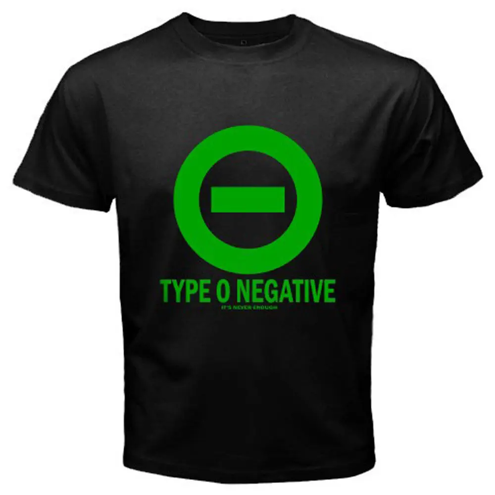 New TYPE O NEGATIVE Logo Metal Rock Band Men's Black T-Shirt Size S to 3XL |