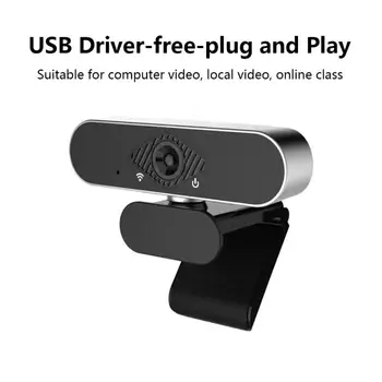 

USB Web Camera 1080P HD 2MP Auto Focus Computer Camera Webcams Built-In Sound-absorbing Microphone 1920 *1080 Dynamic Resolution
