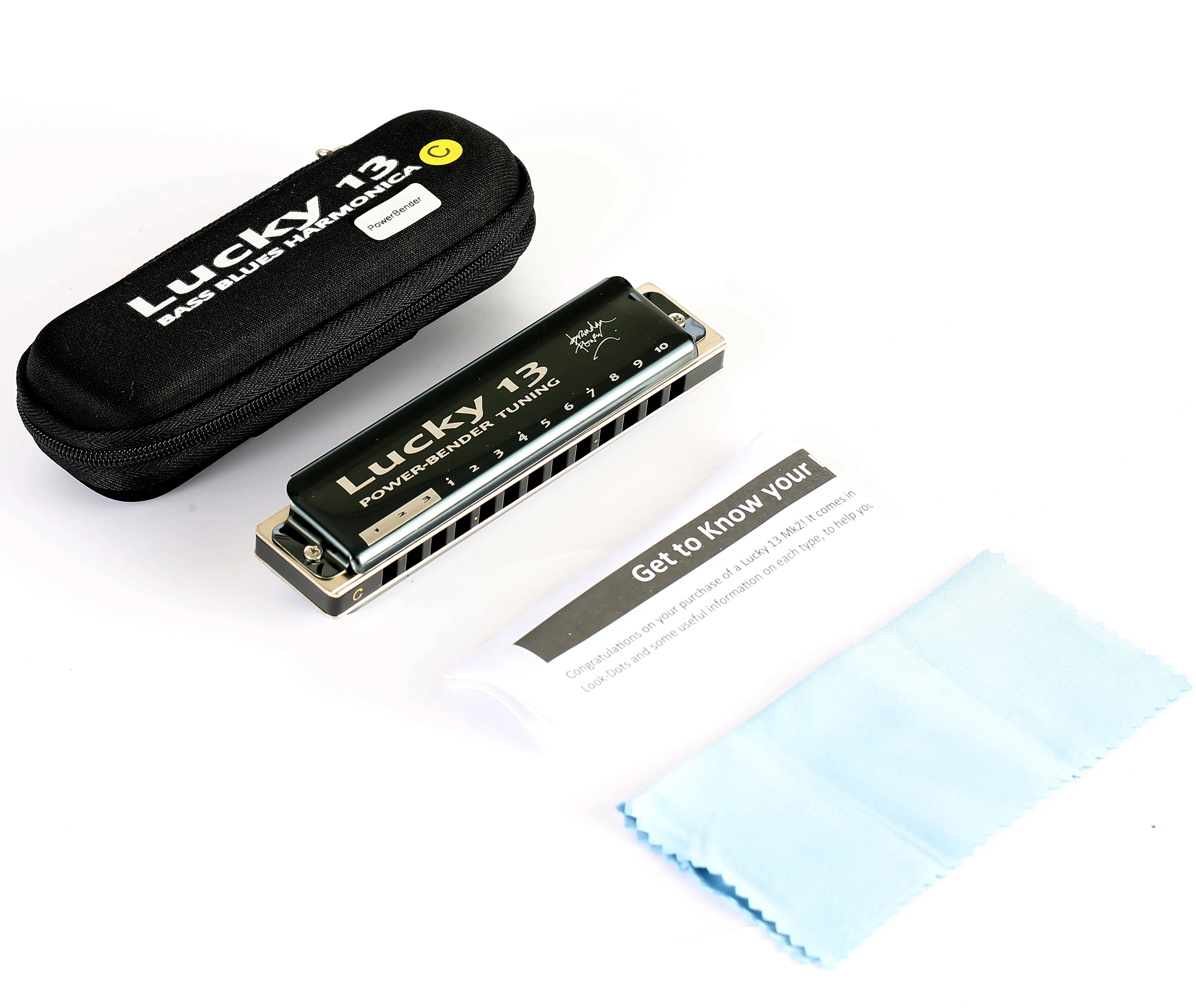 EASTTOP Lucky 13 Bass Blues Harmonica-PowerBender Tunning