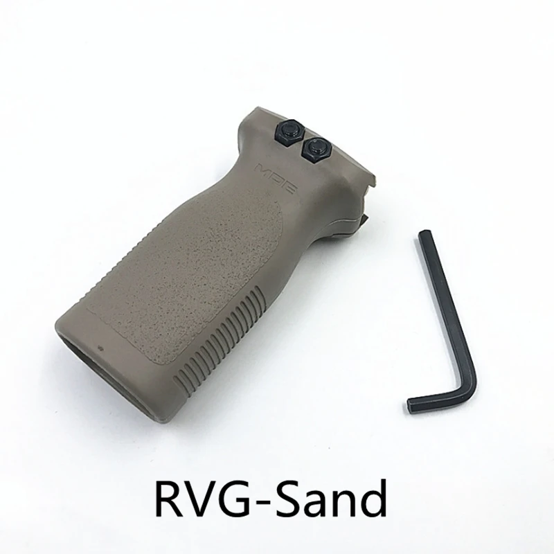 AEG Airsoft Air Guns Toy Tactical DIY Parts Nylon Front Grips RVG PTK TD AFG Paintball Accessories - Цвет: RVG-Sand