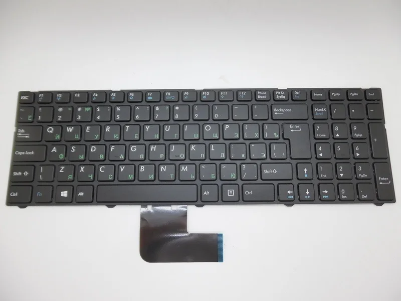 Клавиатура для ноутбука DEXP Aquilon O130 O131 O132 Atlas H131 H132 H133 H136 H137 русская Россия черная с