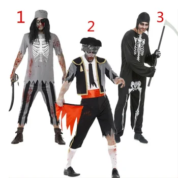 

Dancing Stage Costumes Halloween Vampire Masquerade Party, Skeleton, Ghost Clos, Ghost Wood, Skeleton Clos Sportswear