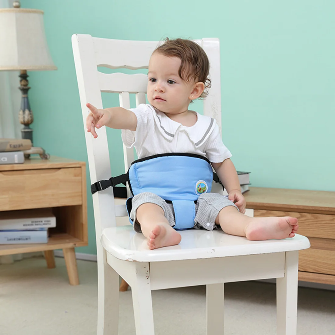 Столик для кормления малыша ремни портативный, безопасный фиксированный ремень портативный ребенок обеденное кресло