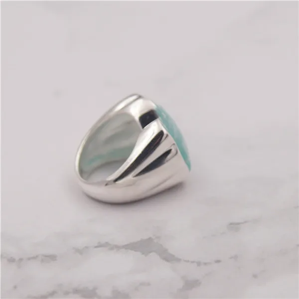 Настоящее серебряное 925 Брендовое кольцо для женщин anillos plata 925 para mujer серебряное 925 ювелирные изделия оптом - Цвет камня: C615435530