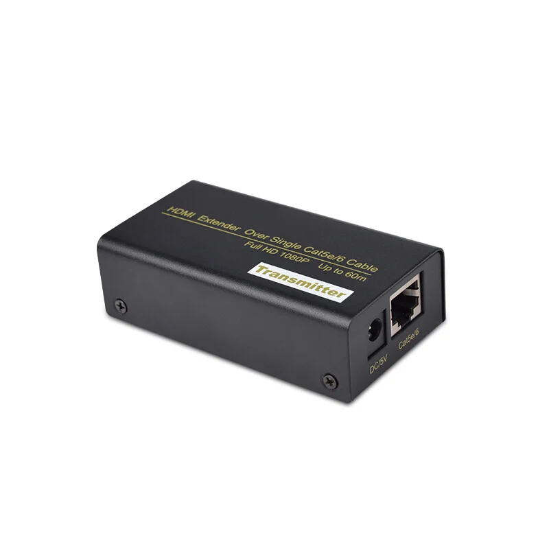 HDMI extender 60 meters hdmi to RJ45 single network cable network transmission signal amplifier 60 meters computer connected