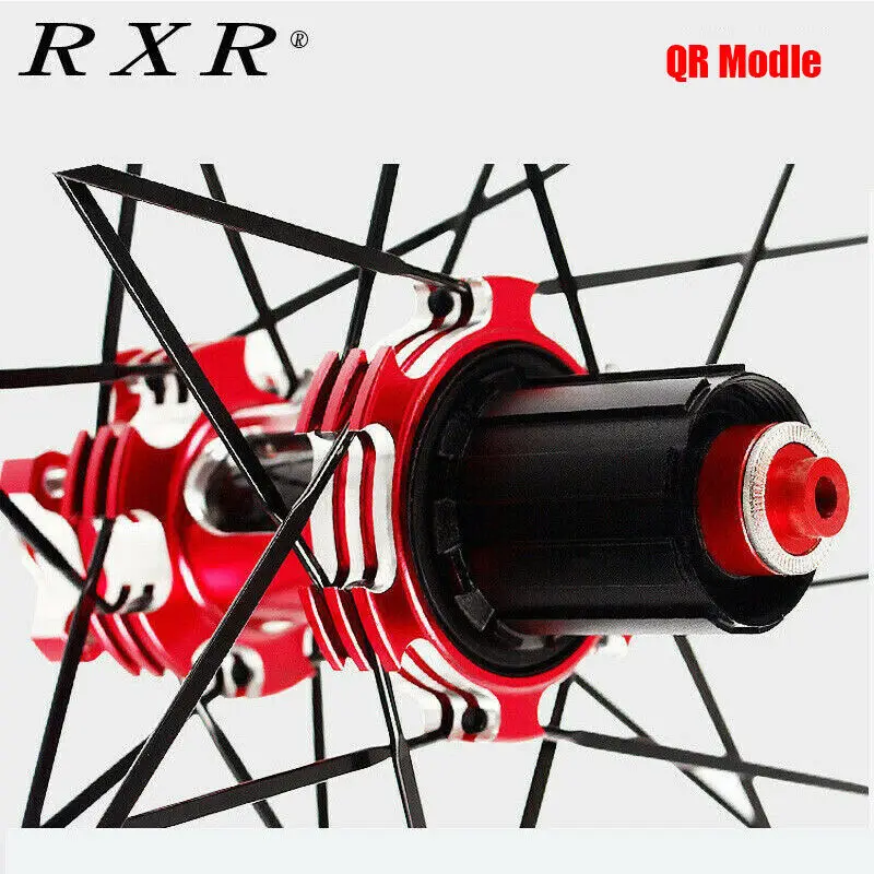 Clearance RXR 26/27.5/29" Carbon Hub 7-11Speedwheelset Mountain Bike Wheels Disc Brake 5 Bearings MTB Bicycle Wheelsets Thru Axle/QR 2 Clearance RXR 26/27.5/29" Carbon Hub 7-11Speedwheelset Mountain Bike Wheels Disc Brake 5 Bearings MTB Bicycle Wheelsets Thru Axle/QR 2