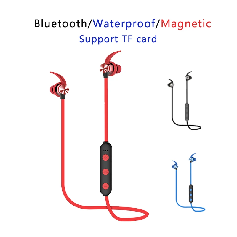 Bluetooth 5,0 Наушники Спортивные Беспроводные магнитные Bluetooth гарнитура Handsfree Наушники с микрофоном вкладыши для huawei Xiaomi samsung Новинка