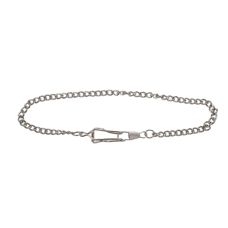 Retro Antique Vintage Pocket Watch Chain Silver