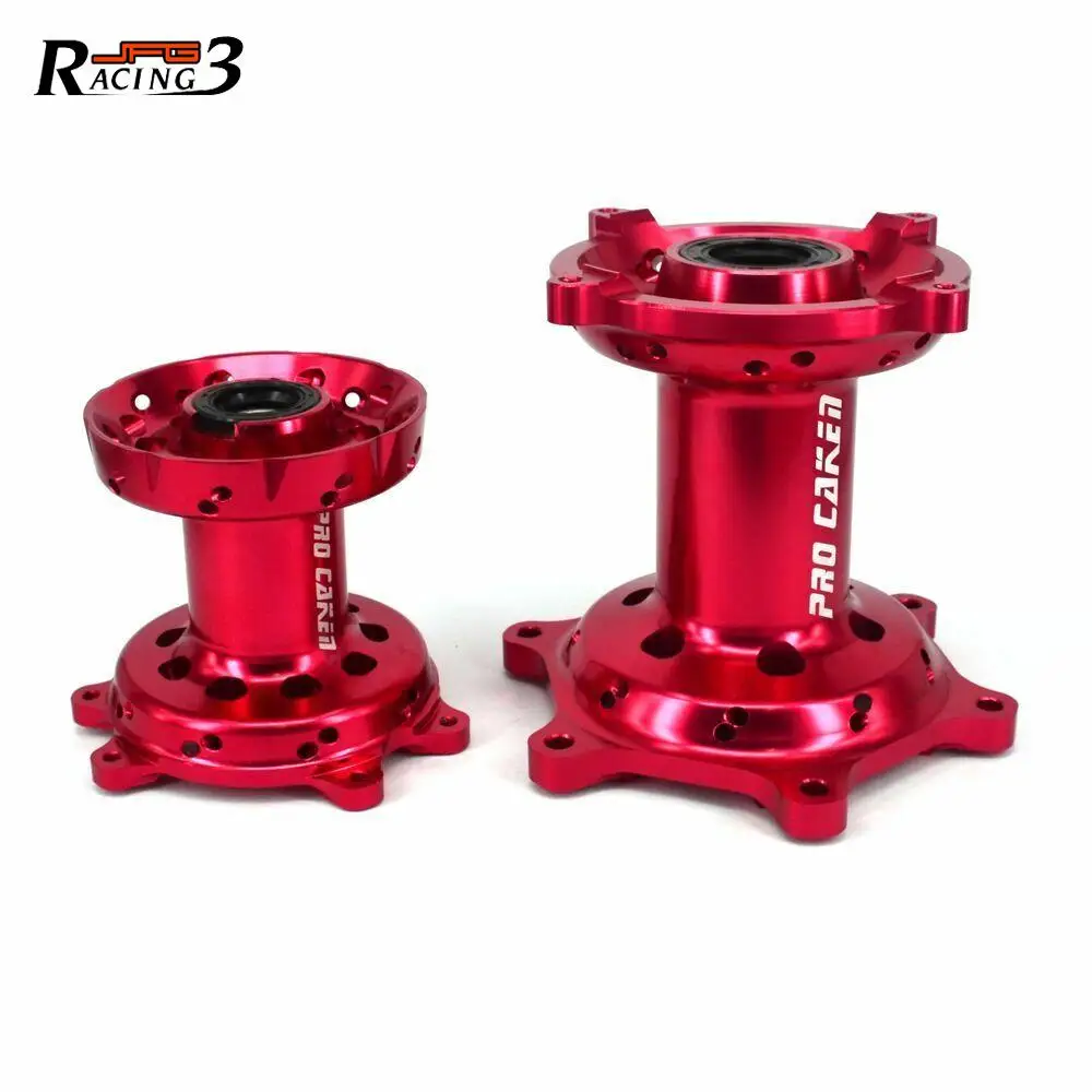 Red CNC Rear Wheel Rim Axle Spacers For Honda CRF250R CRF250X CRF450R CRF450X 