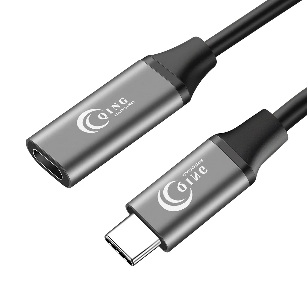 

USB C Extension Cable Type C Extender Cord USB-C Thunderbolt 3 0.5m 1m for Smart Phone Nintend Switch USB C 3.1 Data Video Cable