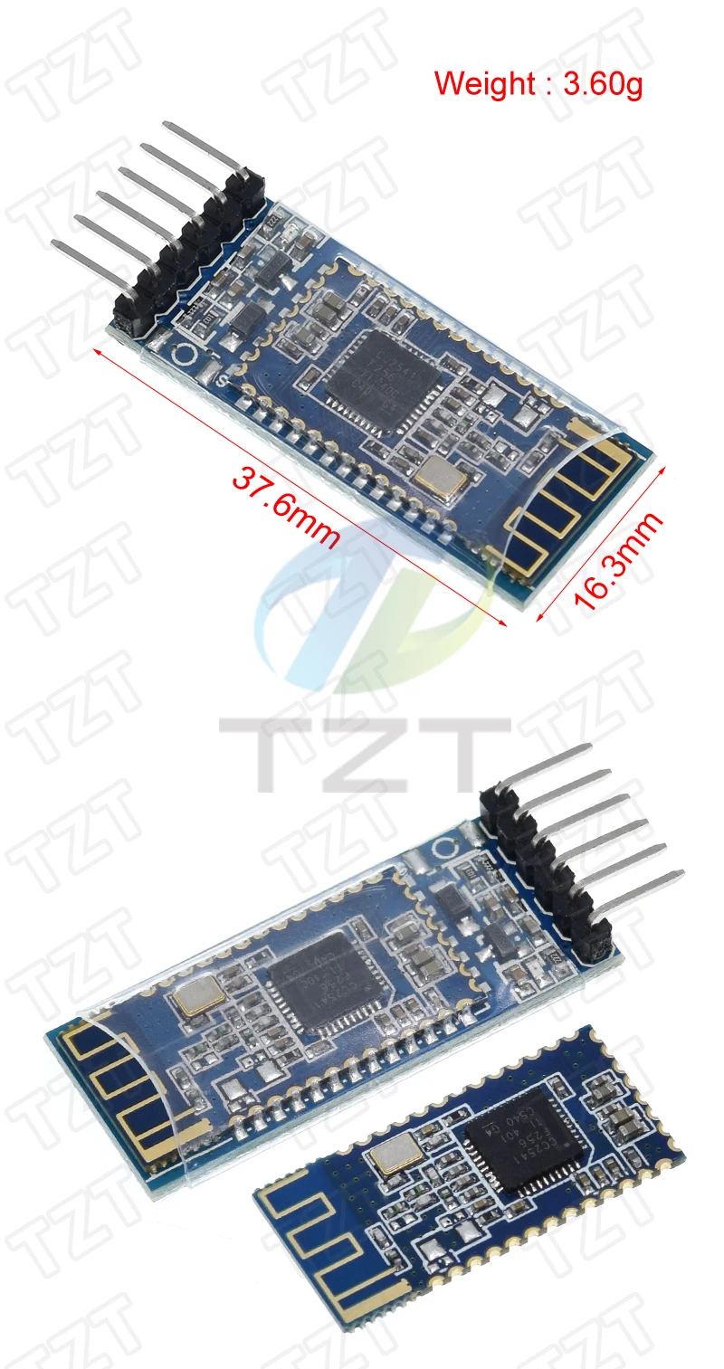 Sunhokey 2pcs BLE 4.0 Bluetooth Module for arduino CC2540 CC2541 Serial Wireless Module Compatible HM-10