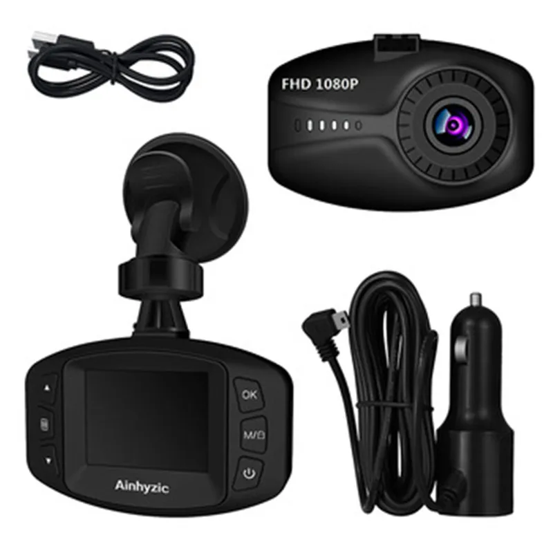 Ainhyzic ADC320 FHD 1080P Автомобильный видеорегистратор с g-сенсором супер ночного видения