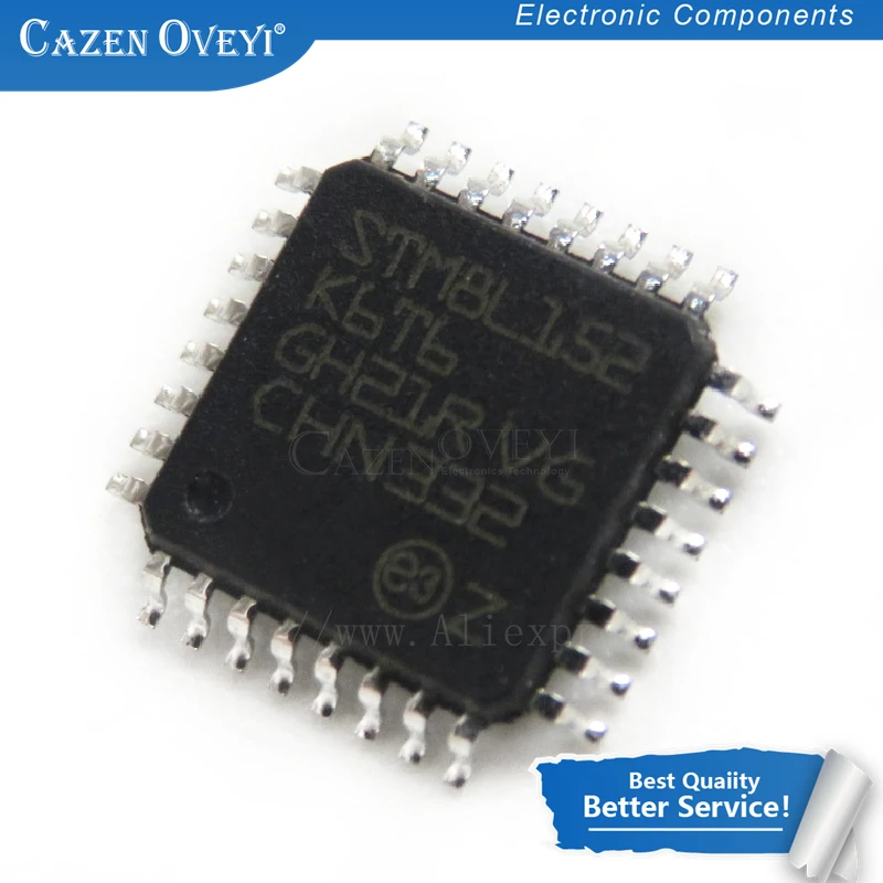 1 шт./лот STM8L152K6T6 STM8L152 QFP-32 в наличии | Электронные компоненты и принадлежности
