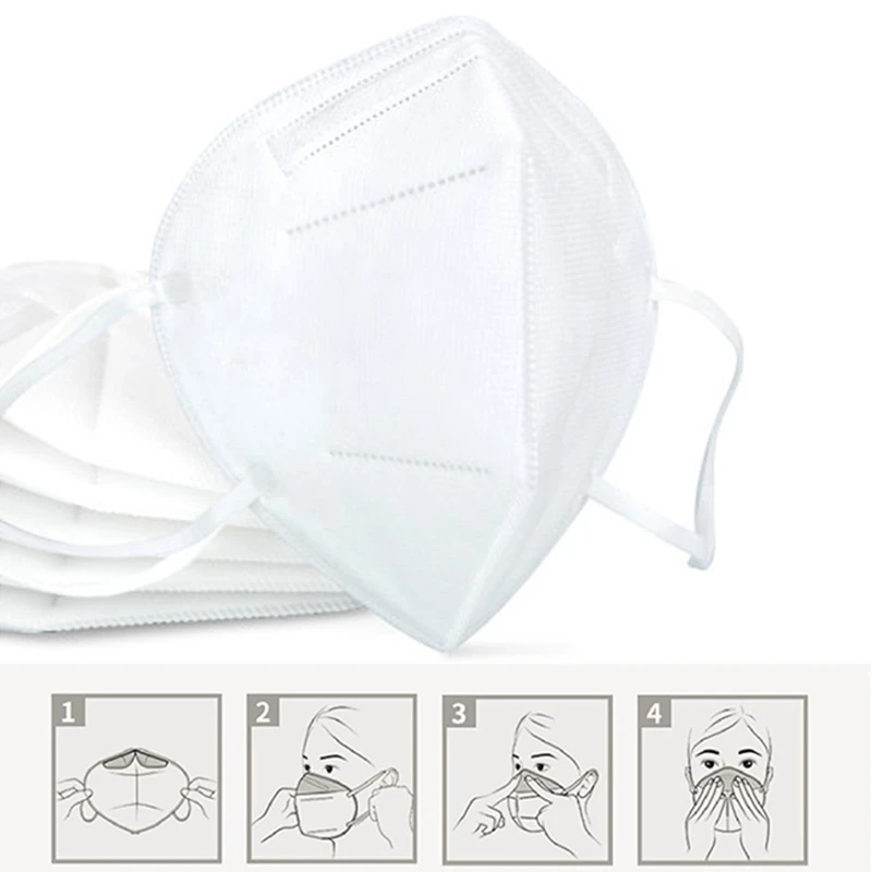 

Unisex Dustproof Face Mouth Masks Anti PM2.5 Anti Influenza Breathing Safety Masks Protective