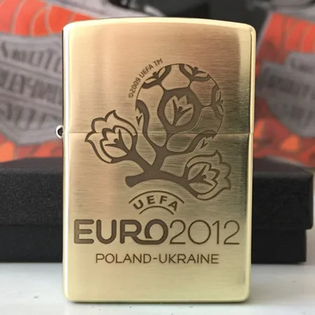

Free shipping windproof lighters 2012 European cup football feast