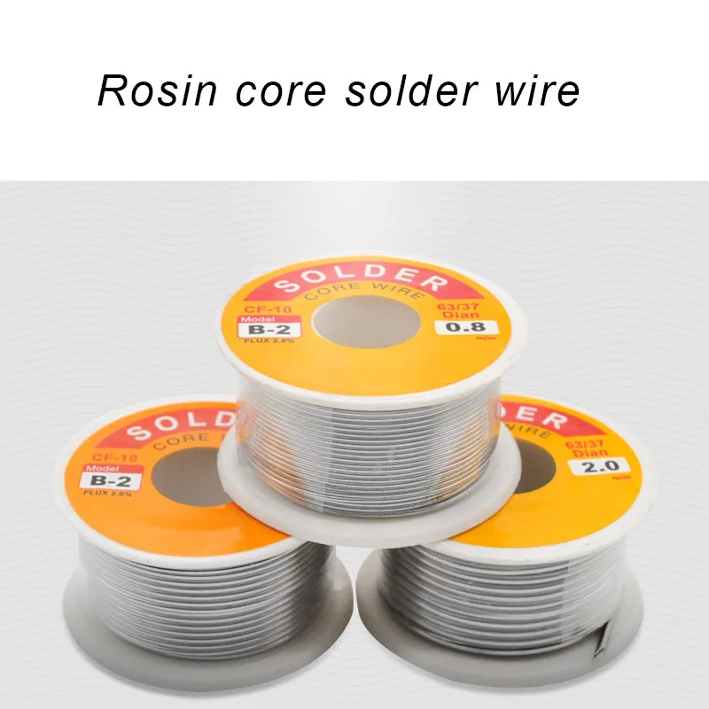 Tin Lead Solder Wire Rosin Core Solder Soldering Wire Roll International Standard Lead Tolerance
