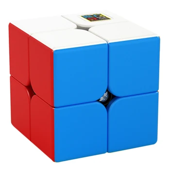 

MFJS Meilong 2 2x2 Magic Cube Professional Speed Cubes Educational Toys For Students Regular/Magnetic+Fine Tuning - Stickerless