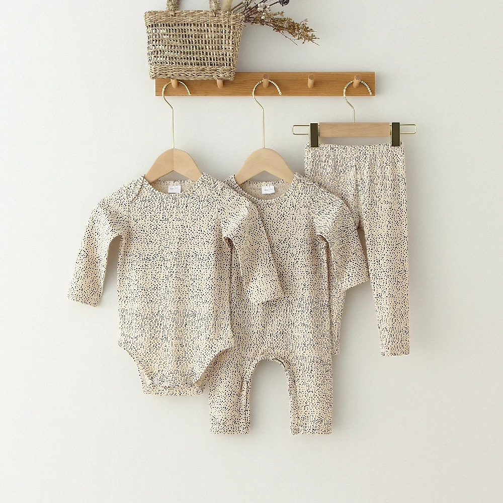 Clothes-Sets Pant T-Shirt Spring Girls Baby Infant Boy Summer Newborn Kids Cotton Dot-Pattern