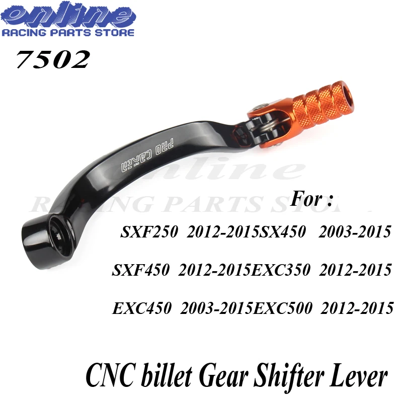 CNC Заготовка рычаг для коробки передач SXF250 SX450 SXF450 EXC350 EXC450 EXC500 Мотокросс Enduro