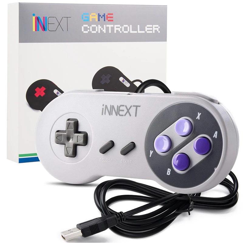 10 /  Ŭ  USB 2.0  Ʈѷ  е ̽ƽ Windows PC MAC ǻ SNES Ʈ  