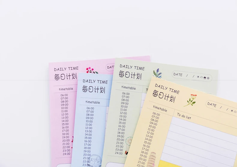 Kawaii Стикеры для заметок милый Memopad ежедневный еженедельник наклейки креативные N Times заметки листы для офиса школы канцелярские принадлежности