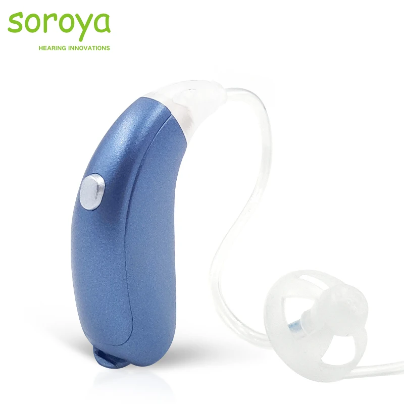 Цифровой слуховой аппарат Soroya с Bluetooth мини усилитель звука для ушей OE портативный