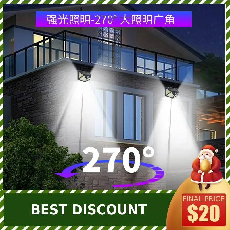 LED solar garden light decoration solar lamp solar lighting for walls outdoor solar light outdoors lampada solar luces solares