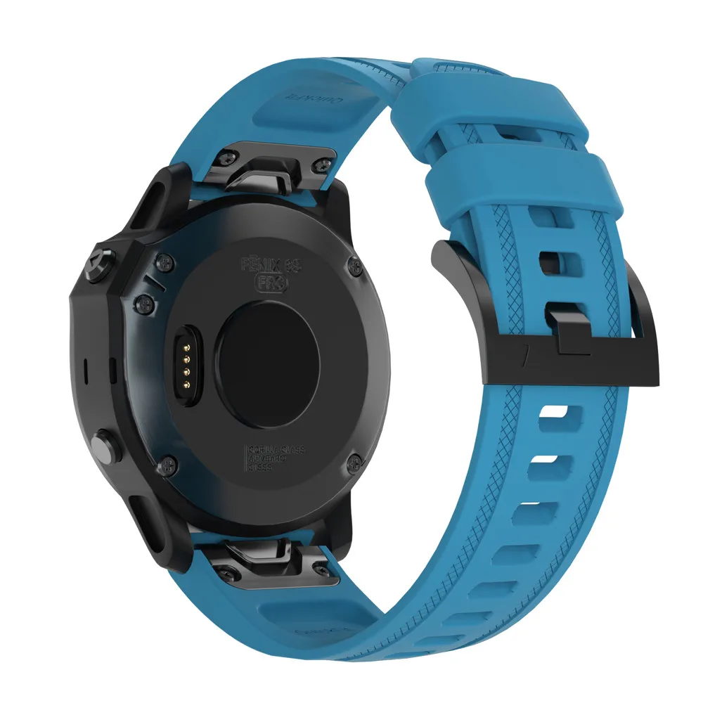 20 мм ремешок для наручных часов Garmin Fenix 6S 5S Plus gps Смарт-часы спортивный силиконовый ремешок для часов с быстроразъемными браслетами