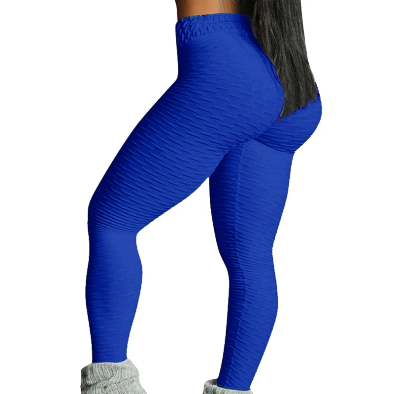 10 цветов, женские популярные штаны для йоги, белые спортивные леггинсы, колготки Пуш-ап, для тренажерного зала, для упражнений, с высокой талией, для фитнеса, бега, спортивные штаны - Цвет: dark blue pants