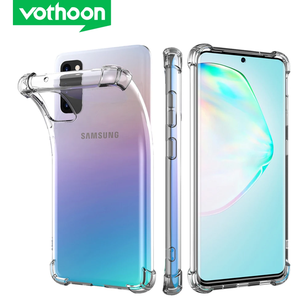 Чехол Vothoon для Samsung Galaxy S20 Plus ultra S10e S10 прозрачный силиконовый мягкий ударопрочный