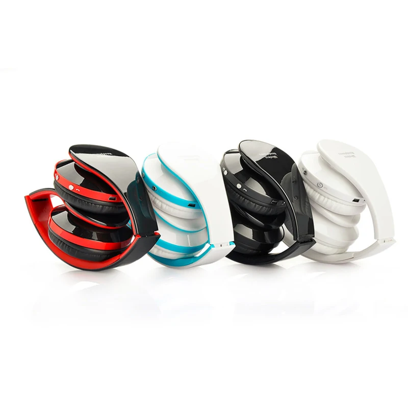 VAORLO Folding Wireless Headphone With Mic Kids Children Bluetooth Earphone Stereo Bass Headsets For PC MP3 iPad All Smart Phone
