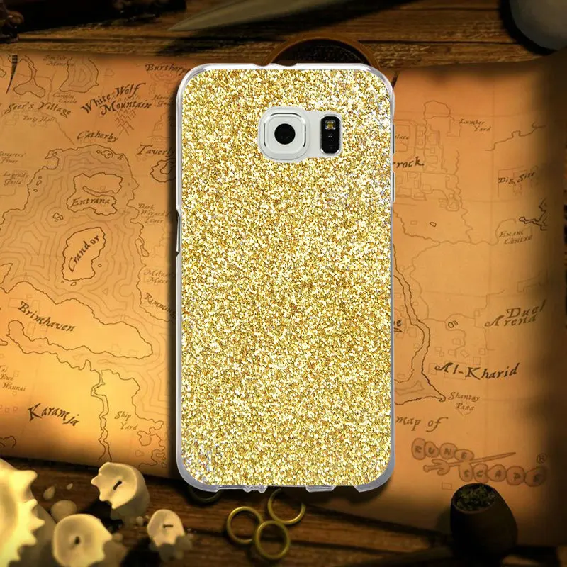 Image 2 Мягкий TPU чехол для телефона, Capa для samsung Galaxy Note 2, 3, 5, 8, 9, S2 S3 S5 мини S6 S7 S8 S9 S10 Edge рlus Lite милые девичьи розовые блестящие - Цвет: Image 2