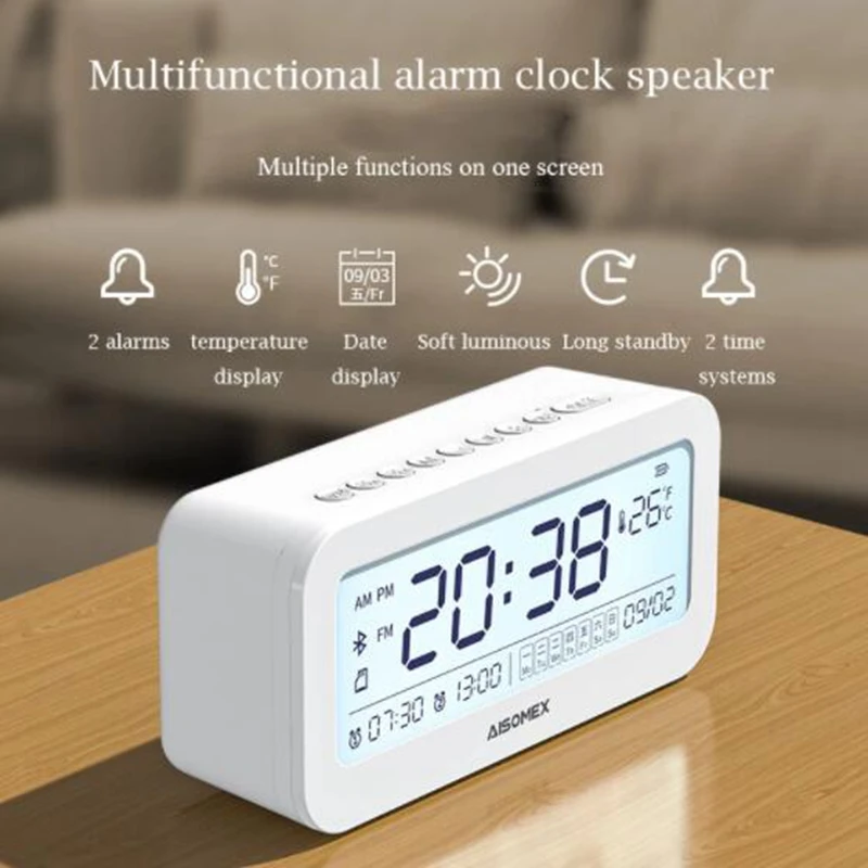 BluetoothspeakersSubwooferportablespeakersMiniclocksHomealarm