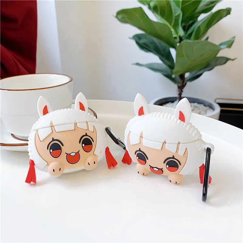 

3D Cartoon Cabbit Case For AirPods Cover Cute Rabbit Earphone Case For Apple Airpods 2 Silicone Headphone Cover For Earpods Case