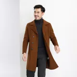 Стиль, модный мужской пуховик средней длины с капюшоном, модное повседневное теплое Мужское пальто