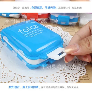 

Japan 8 Grid Medicine Box 3-Tier Folding Medicine Box Multi-functional Medicine Box