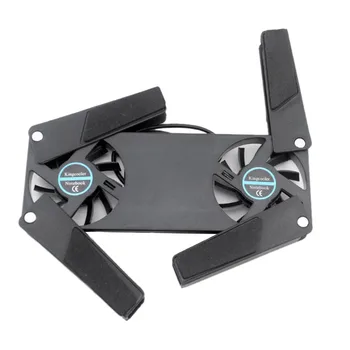 

Computer Cooling Pad,Portable Notebook Radiator Foldable Dual Fan Cooling Pad Computer Notebook Computer Cooling