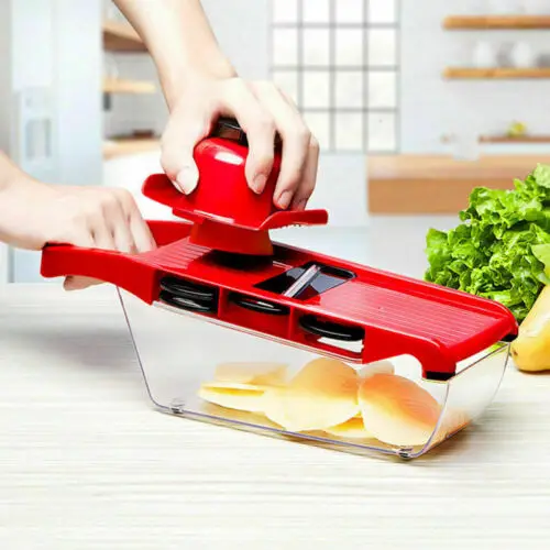 

HOT Sale 10 in1 Mandoline Slicer Vegetable Grater Cutter With Stainless Steel Blade Kitchen Accessories Gadget