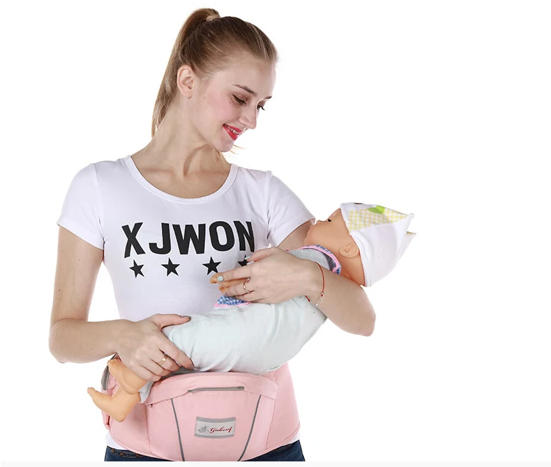 Эргономичная Детская сумка-кенгуру из хлопка для младенцев и детей постарше от 0 до 36 месяцев