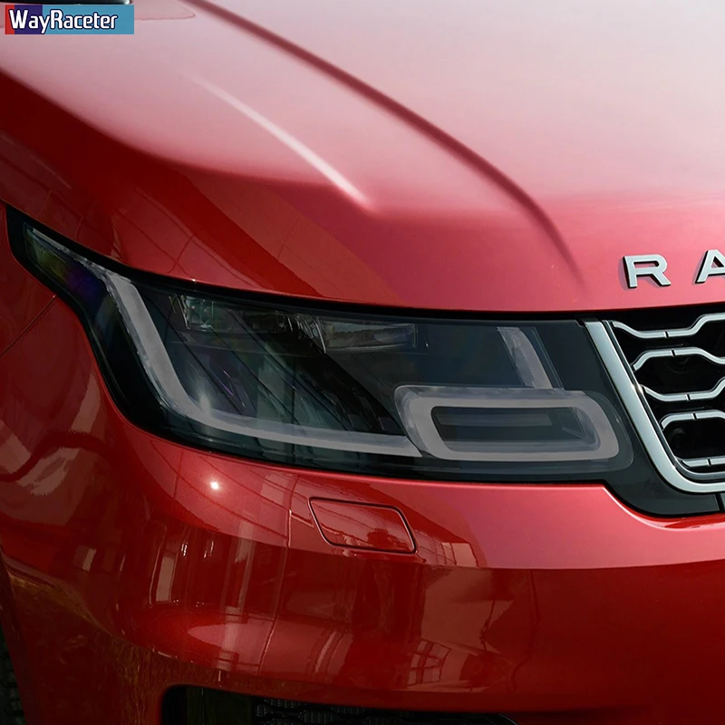 Автомобильная фара Защитная фронтальная пленка Дымчатая черная ТПУ наклейка для Land Rover Defender Discovery Range Sport Evoque