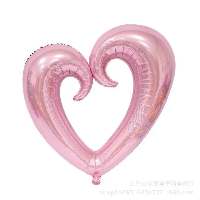 Лидер продаж 18-дюймовые Gogo сердце воздушный шар из фольги высокое качество на день рождения активности вечерние в форме сердца, хорошие украшения свадебные серия воздушных шаров