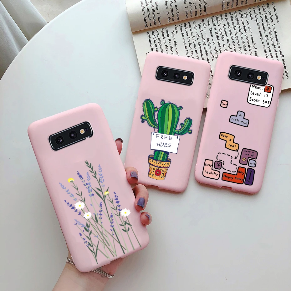 Luxury Protective Silicone Soft TPU Phone Case Cover - Cute Design