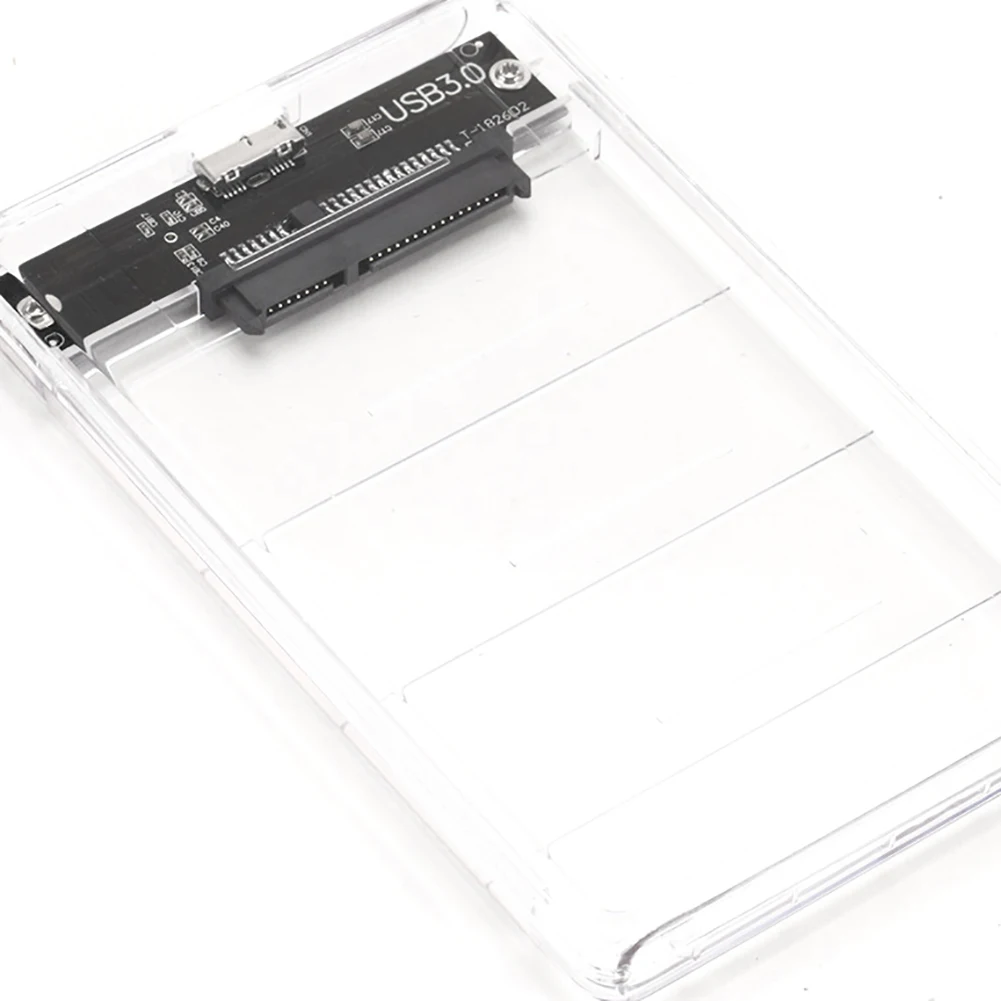 Корпус для жесткого диска 2 5 дюйма Суперскоростной корпус SATA Micro USB 3 0 Прозрачный