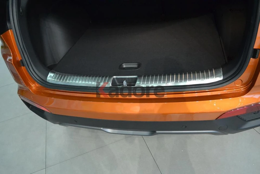 Для hyundai Cantus Creta ix25- внутренняя накладка на задний бампер защитная накладка на багажник Накладка для автомобиля