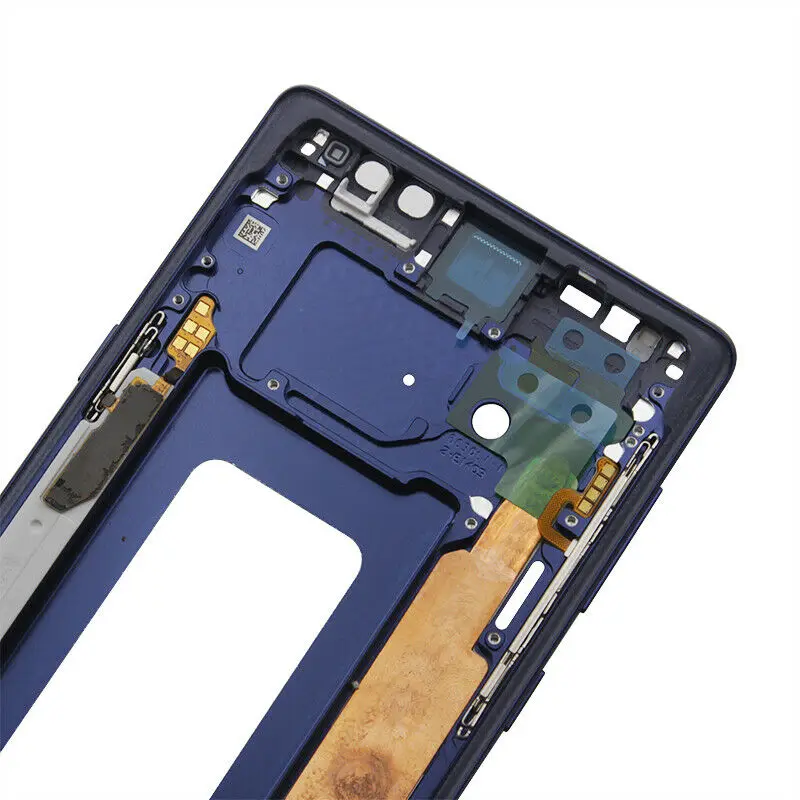 Peças de Reposição para Samsung Galaxy Note Quadro Médio Placa Moldura Habitação Capa 9 N960 6 Fios flexíveis de telefone celular