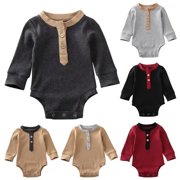 

Pudcoco US Stock 0-24M Casual Baby Clothing Newborn Toddler Baby Boy Girls Romper Bodysuit Sunsuit Outfit Clothes Playsuit