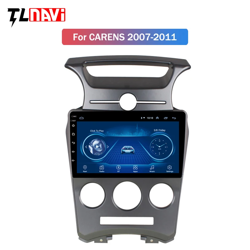 " 2.5D ips Android 8,1 автомобиля DVD gps плеер для Kia Carens 2007 2008 2009 2010 2011 автомобиль радио стерео головное устройство навигации