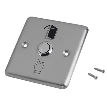 

Hot sale K14 Stainless Steel Wireless Switch Touch Panel Door Exit Push Home Release Button Access Control Gate Opener Doorbell