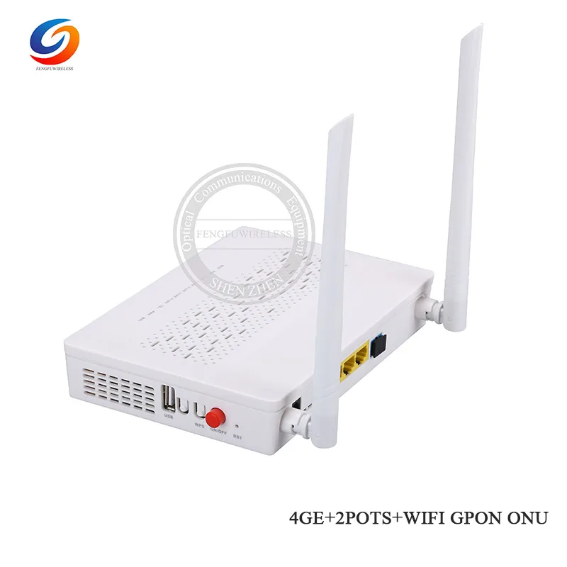 Индивидуальные 4GE+ 2 порта GPON ONU Daul band 2,4G& 5,0G wifi onu такая же Функция как HS8546V5 HS8145V G-140W-ME